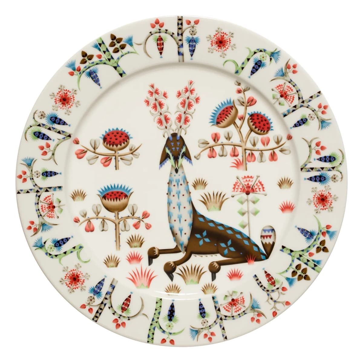 Taika Siimes tallerken 27 cm, Hvit