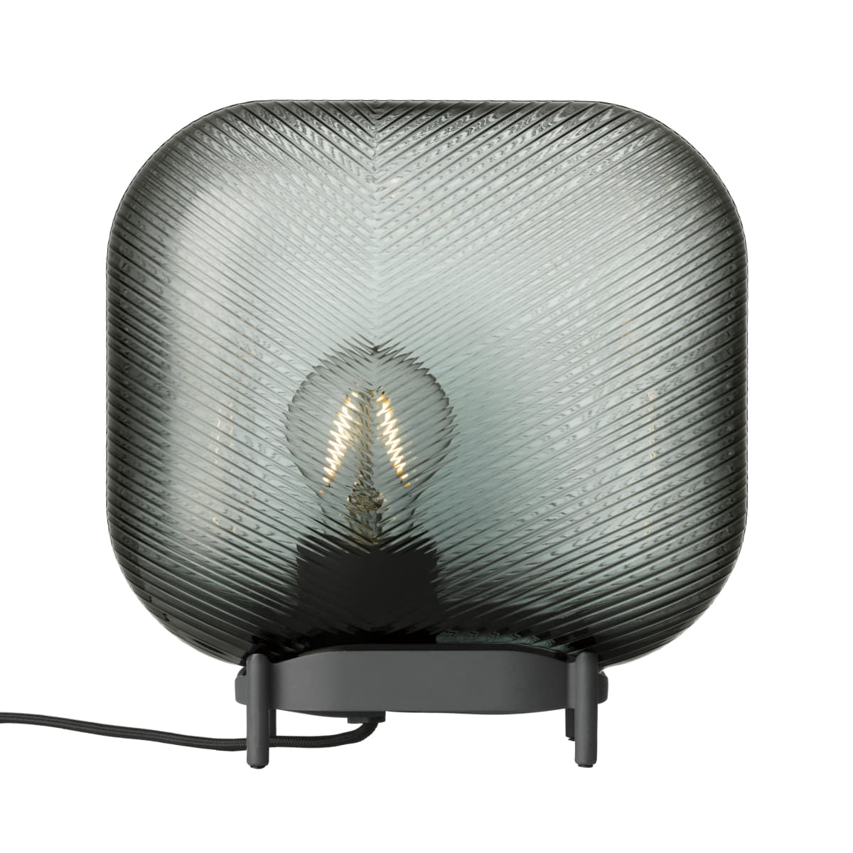 Virva lampe 25x25,5 cm, Mørkegrå