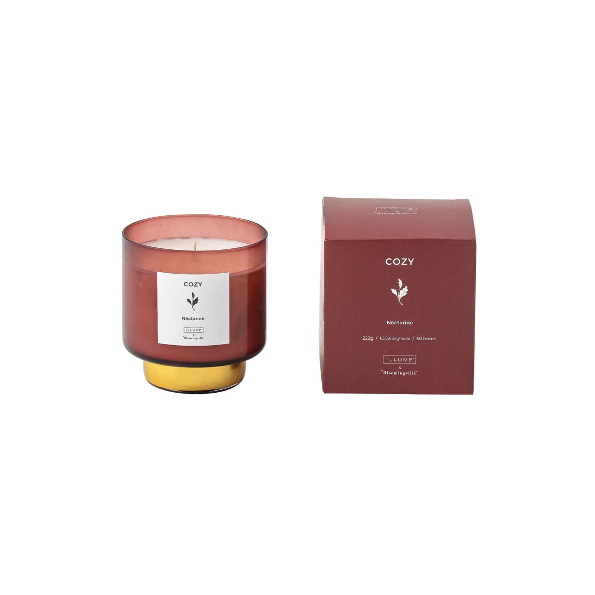 Cozy Nectarine duftlys, 222 g