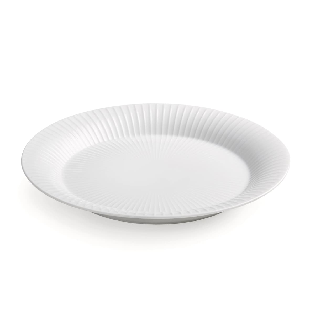 Hammershøi tallerken hvit, Diameter 19 cm