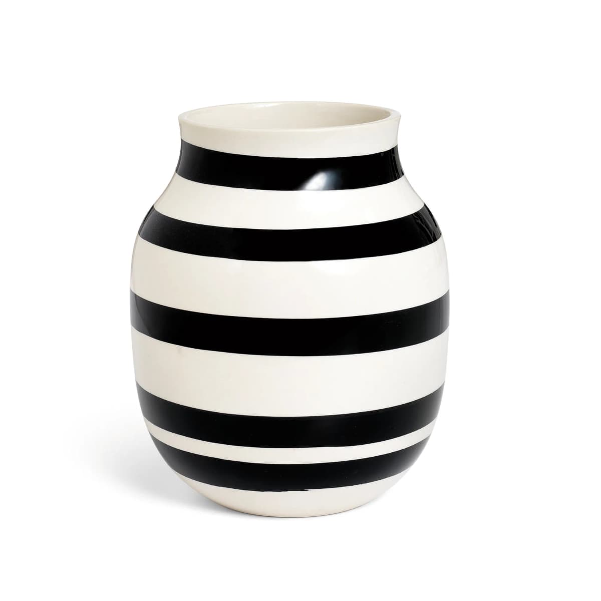 Omaggio vase medium, svart
