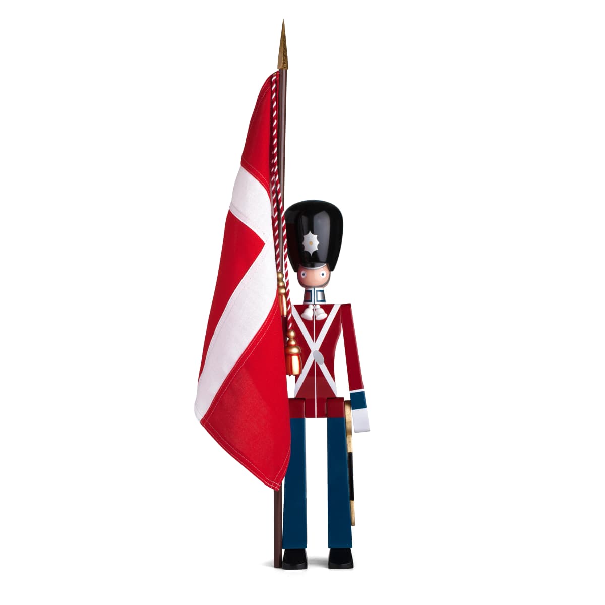 Kay Bojesen fanebærer med flagg, 50 cm