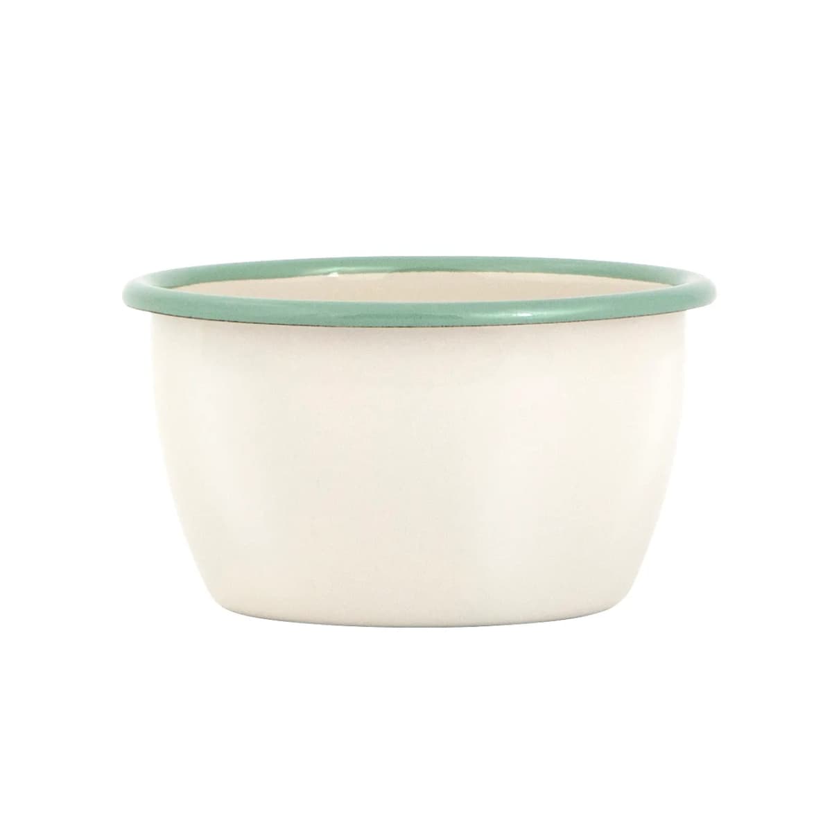 Kockums emaljeskål 10 cm, Cream Lux