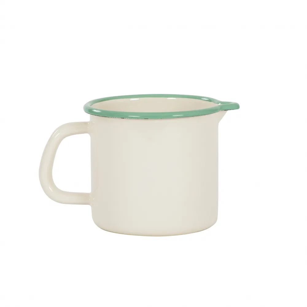 Kockums sausekanne/målebeger, Cream lux (beige)