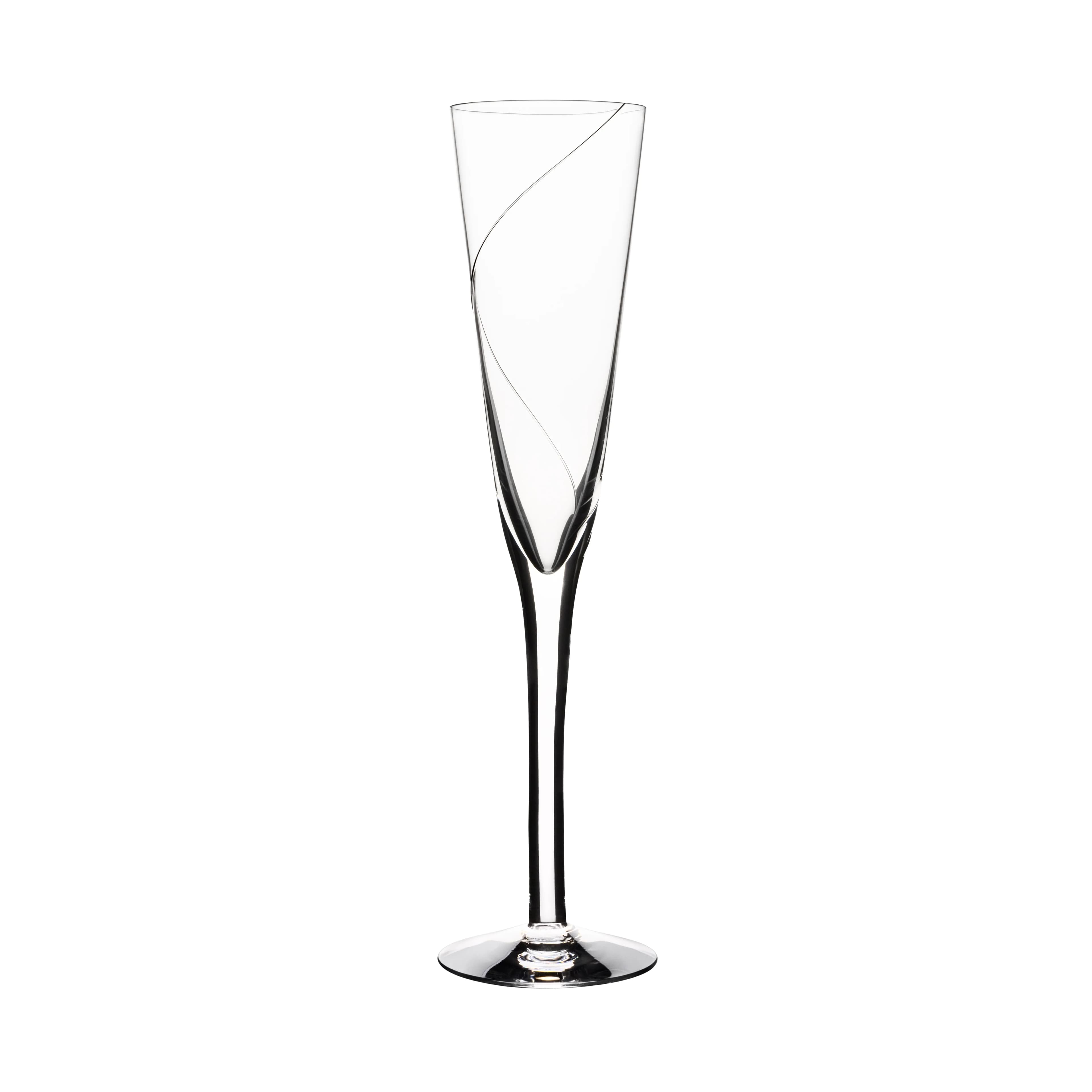 Line champagneglass 15 cl, Klar