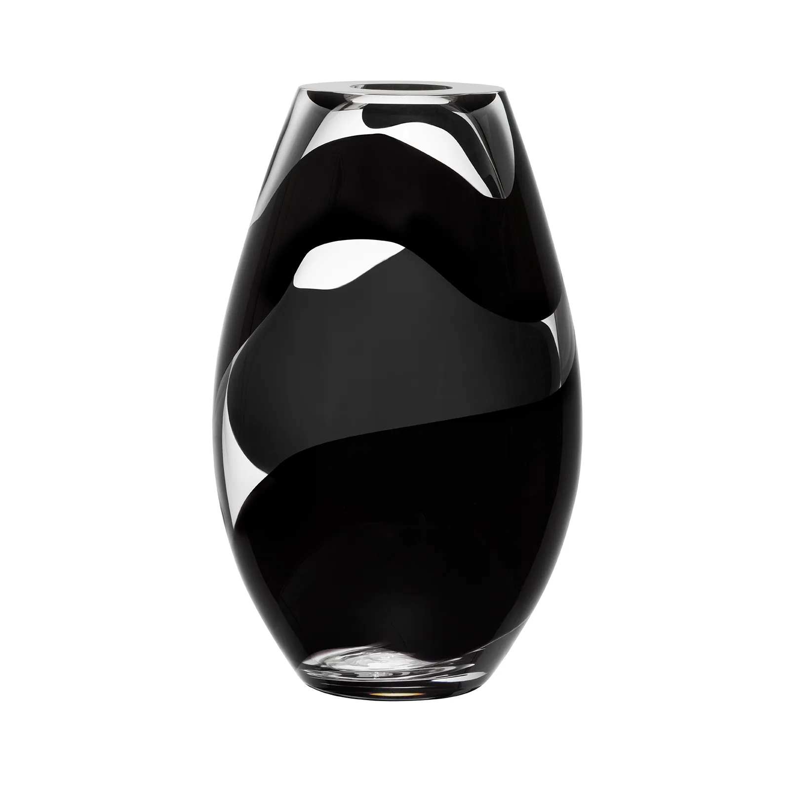 Non stop vase 28 cm, Svart
