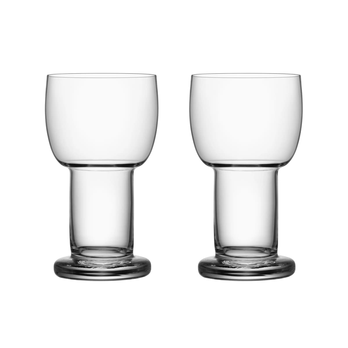 Picnic glass 32cl 2-stk., Klar