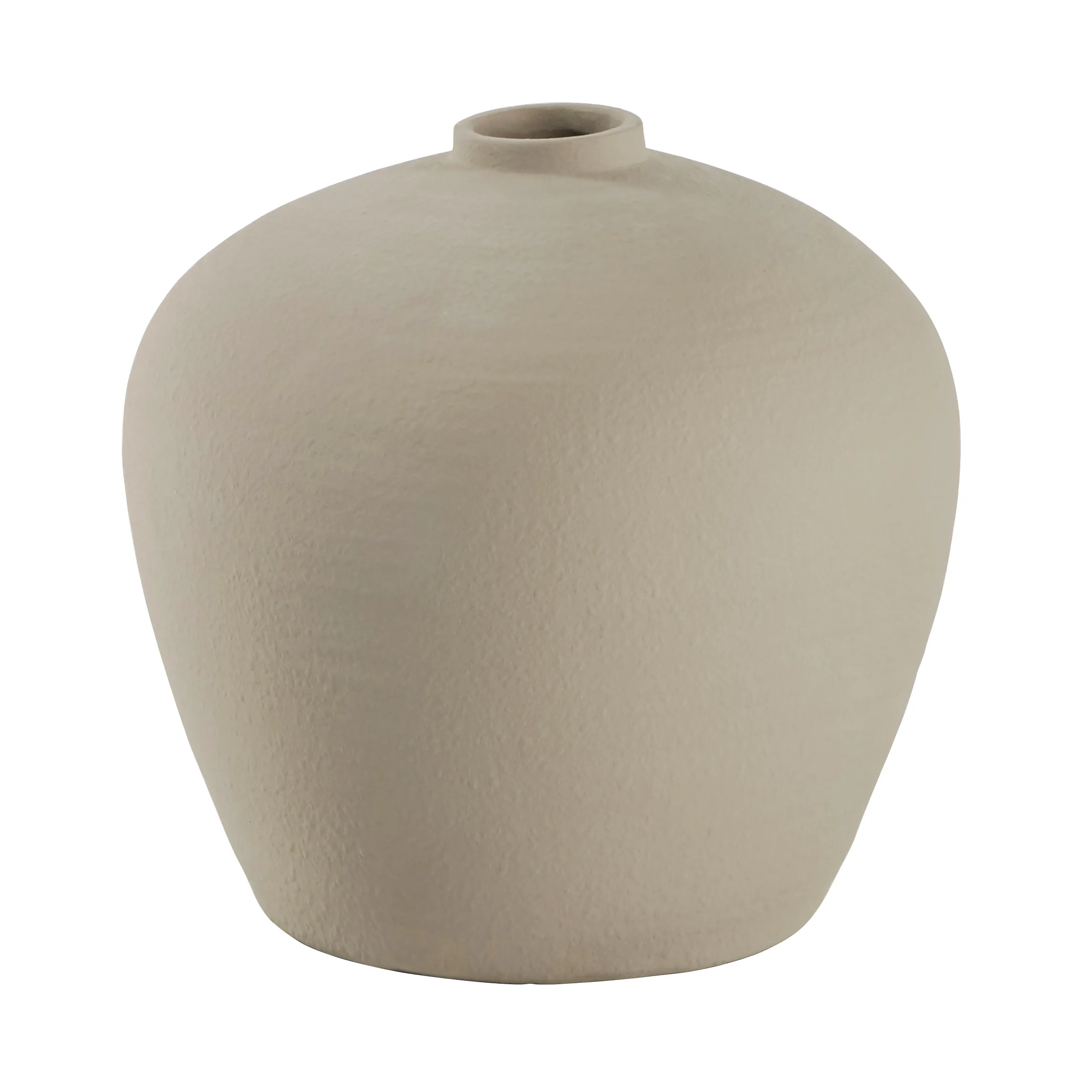 Catia vase 38 cm, Sølvgrå