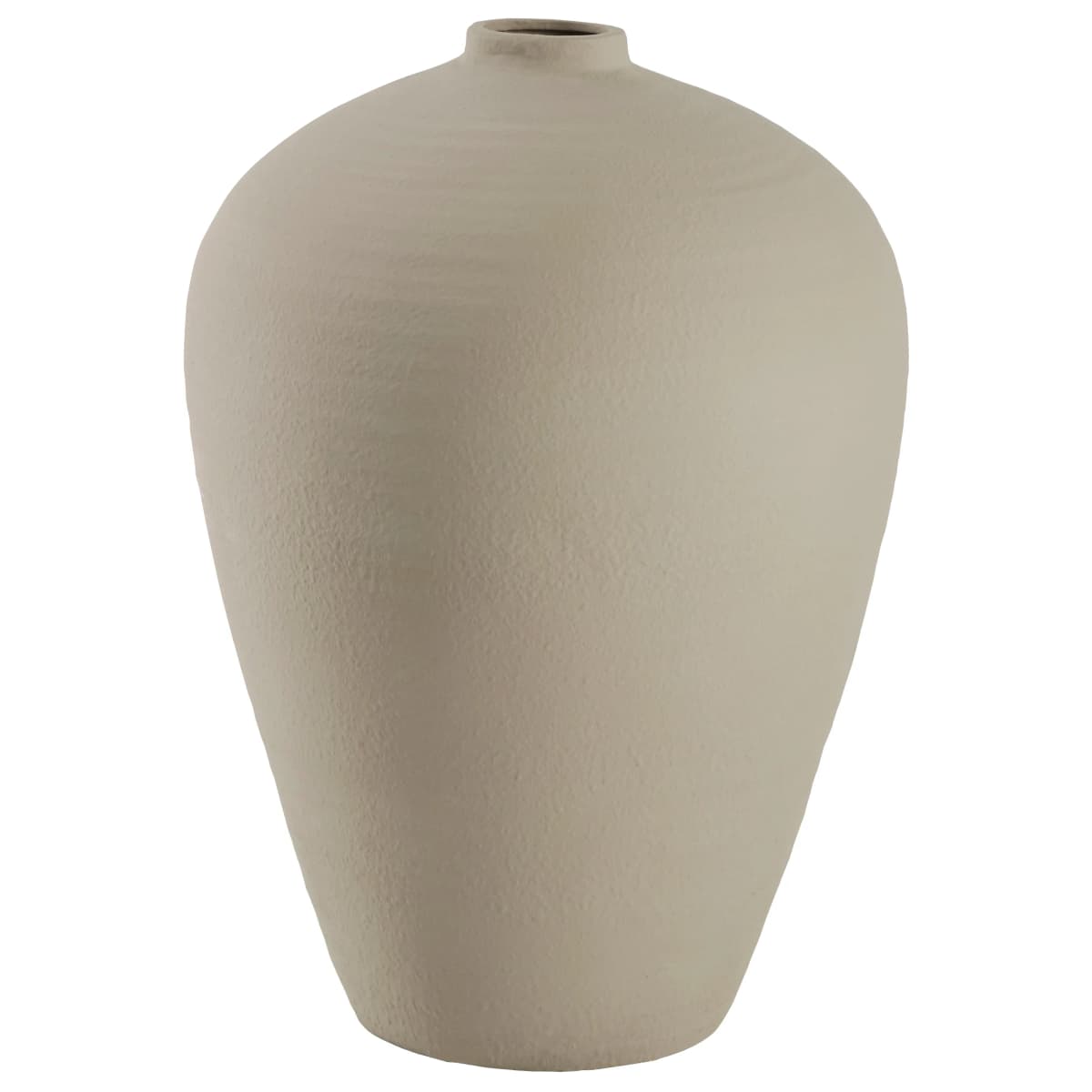 Catia vase 57 cm, Sølvgrå