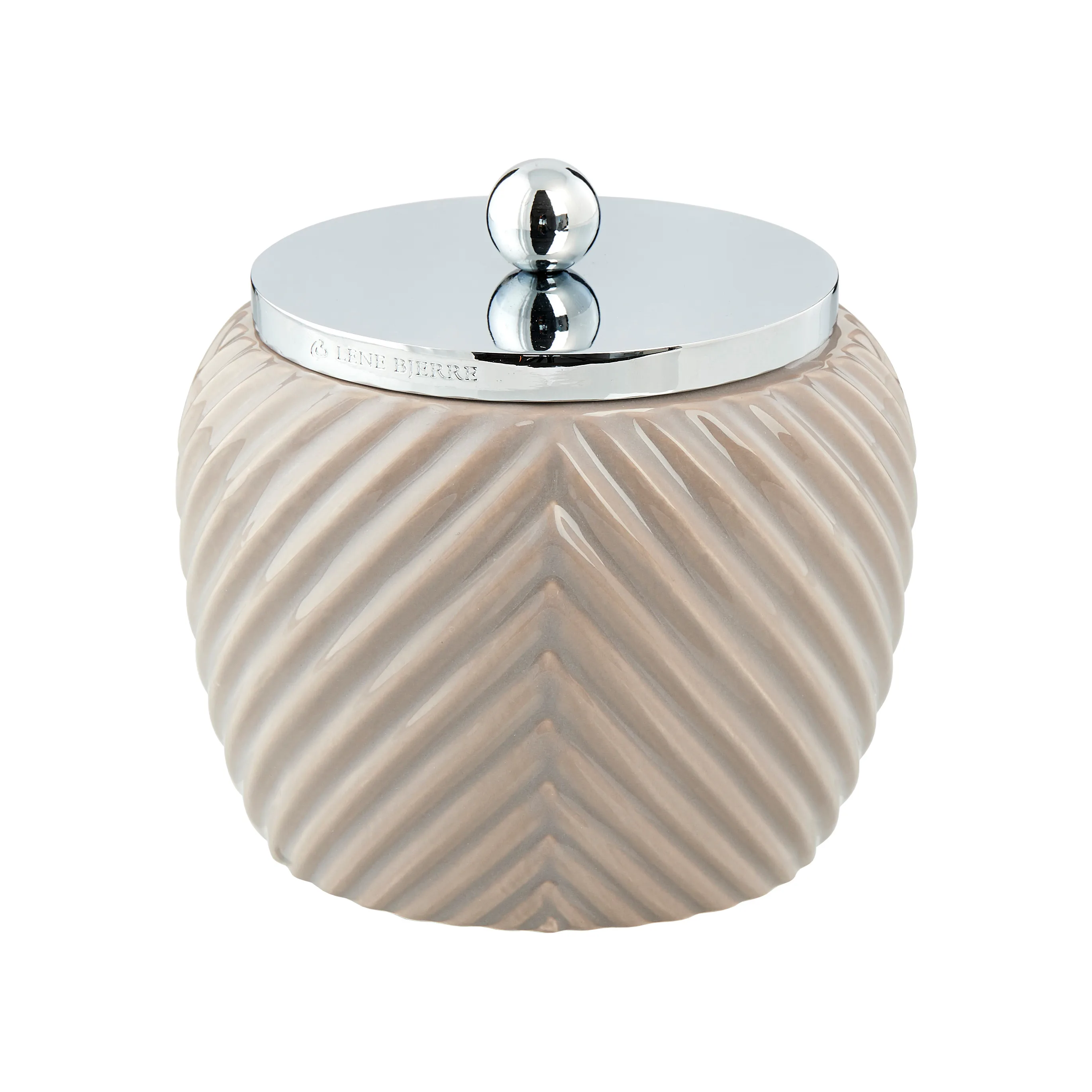 Milda boks 12 cm, Driftwood-silver