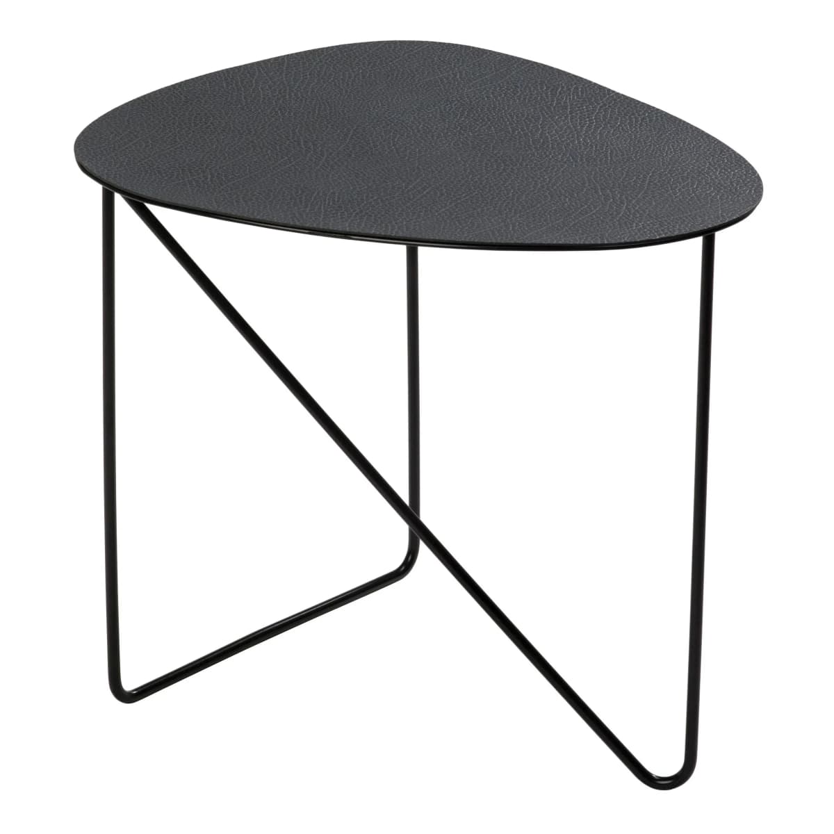 Curve Hippo sidebord M, Black-anthracite