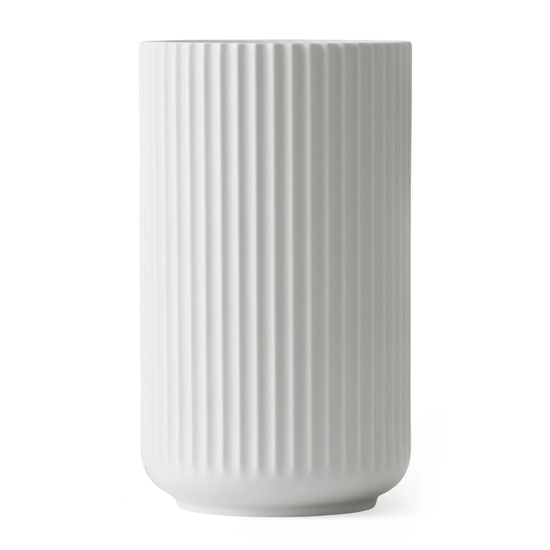 Lyngby vase hvit matt, 25 cm