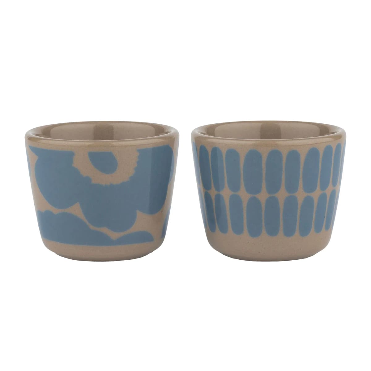 Alku eggeglass 2-pakning, Terra-sky blue