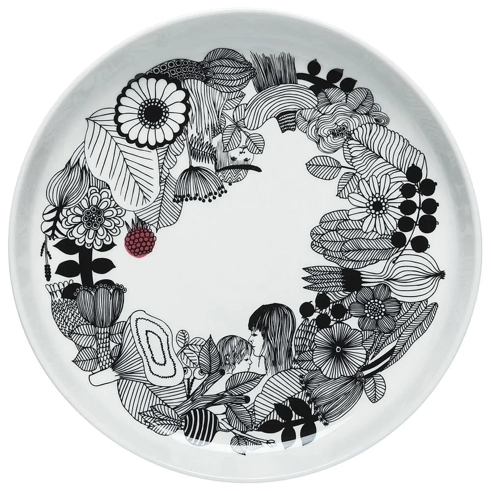 Siirtolapuutarha serveringsfat, Diameter 32 cm