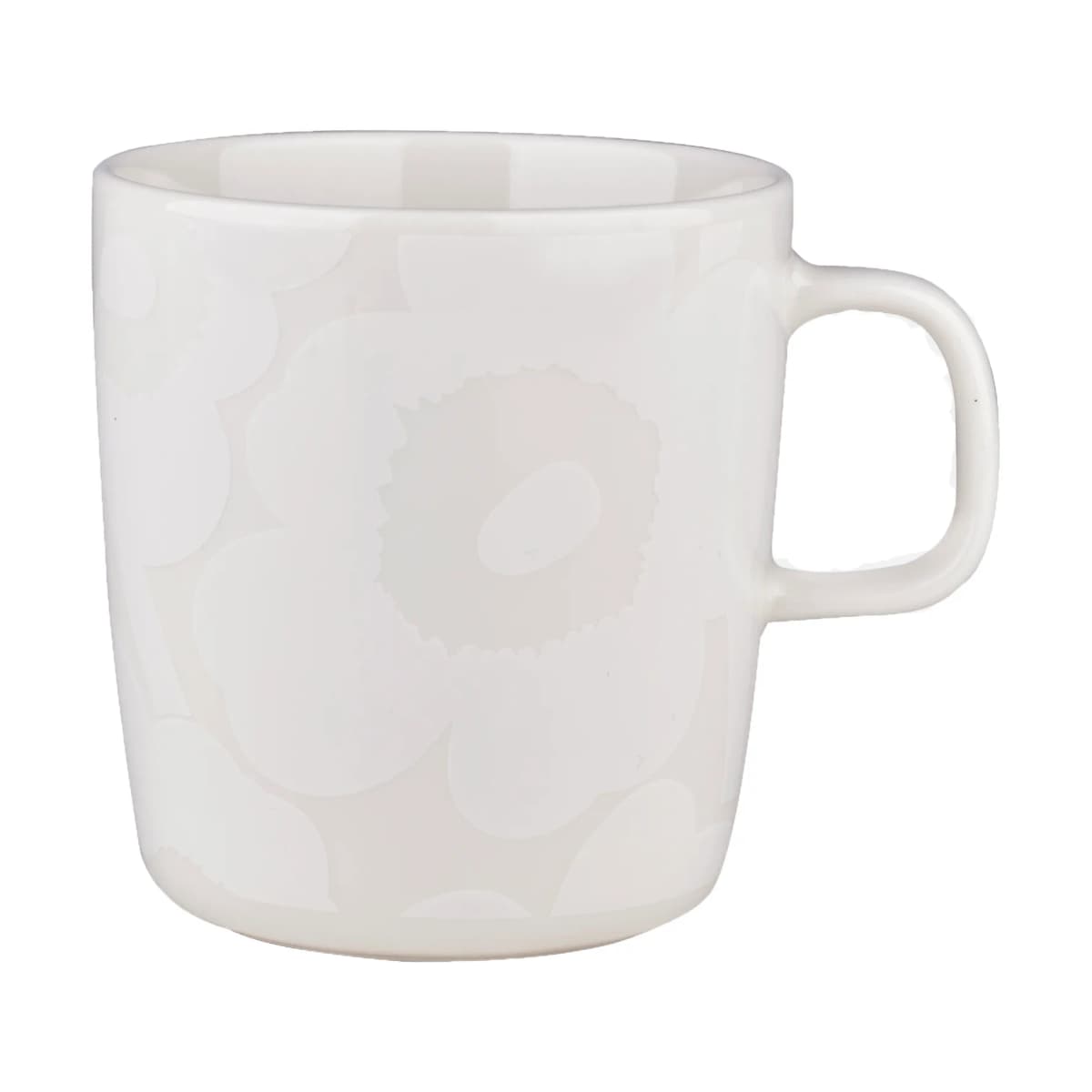 Unikko kopp 40 cl, White-off white