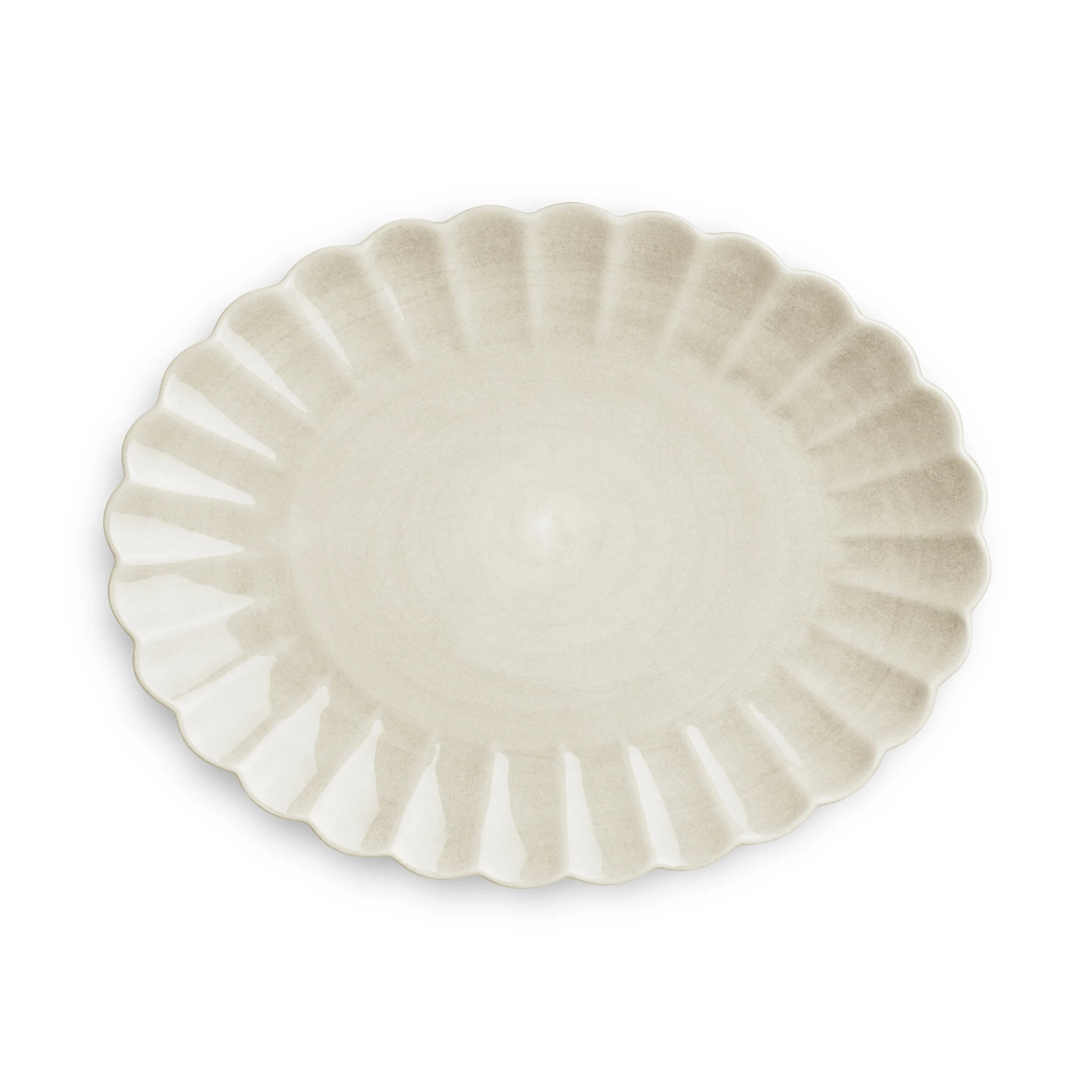 Oyster fat 30 x 35 cm, Sand