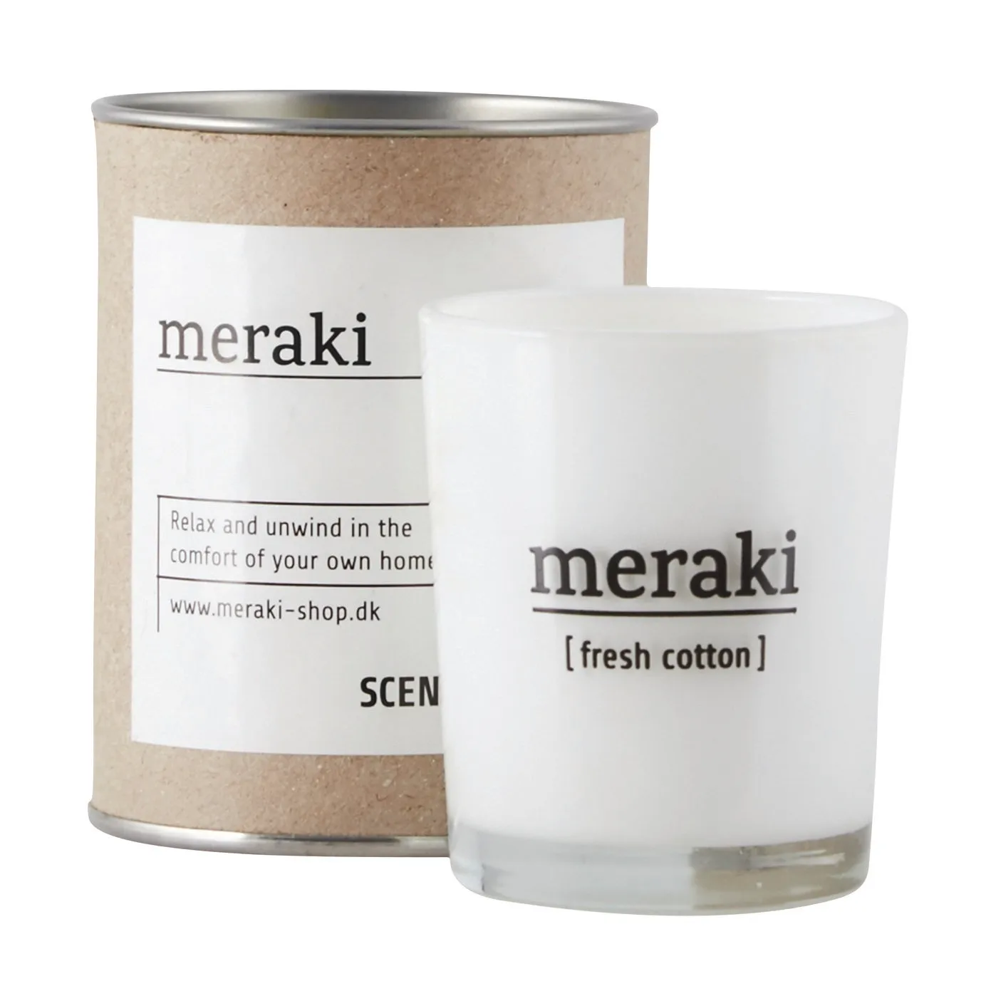 Meraki duftlys 35 timer, Fresh cotton