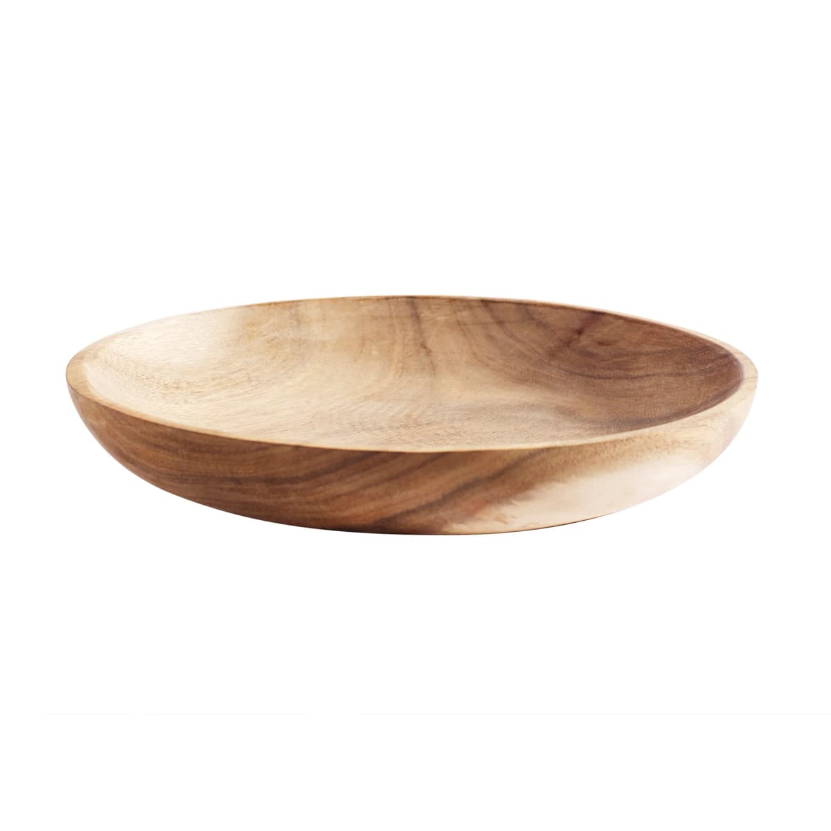 Muubs teak tallerken 18 cm, Natur