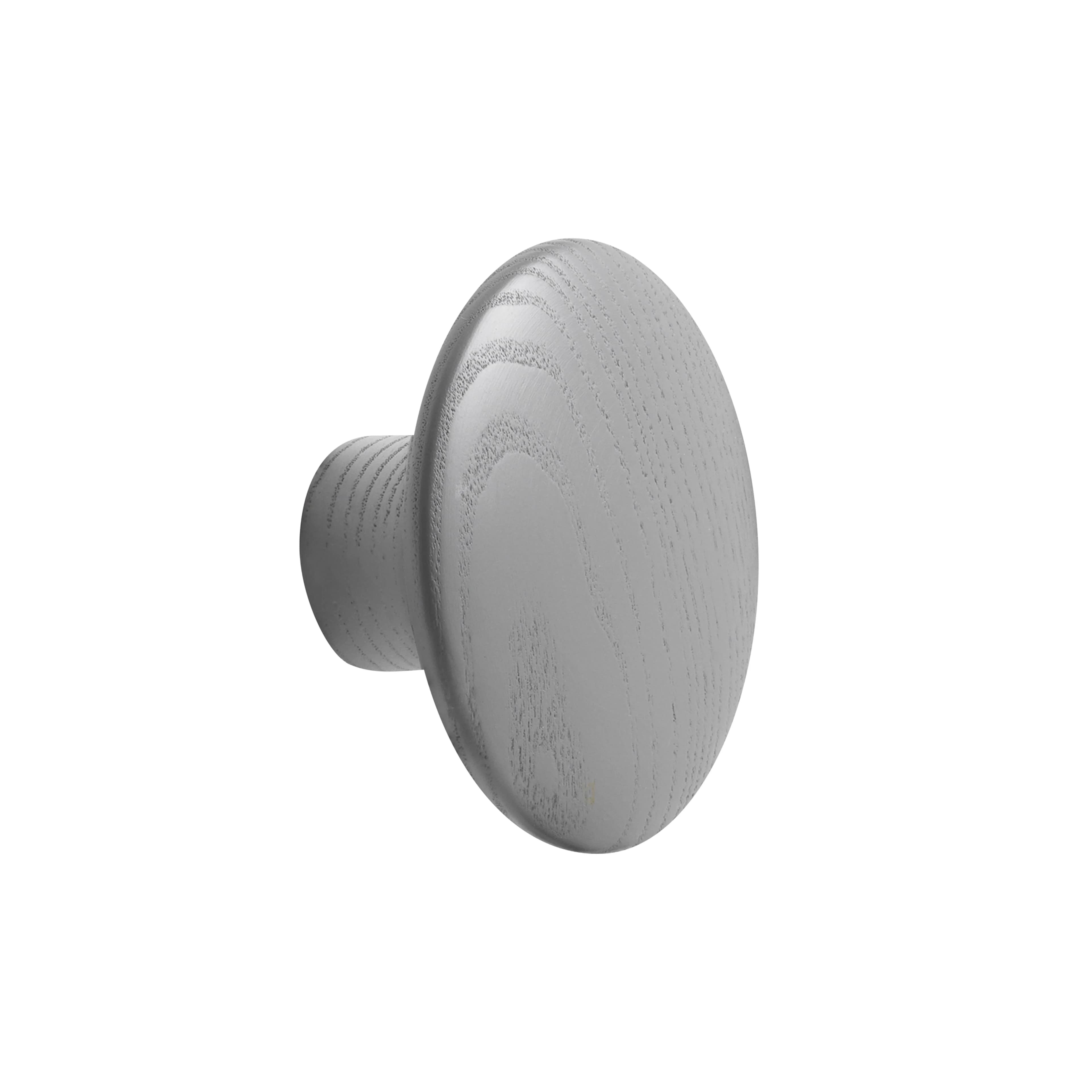 The Dots klesknagg mørkegrå, Ø9 cm