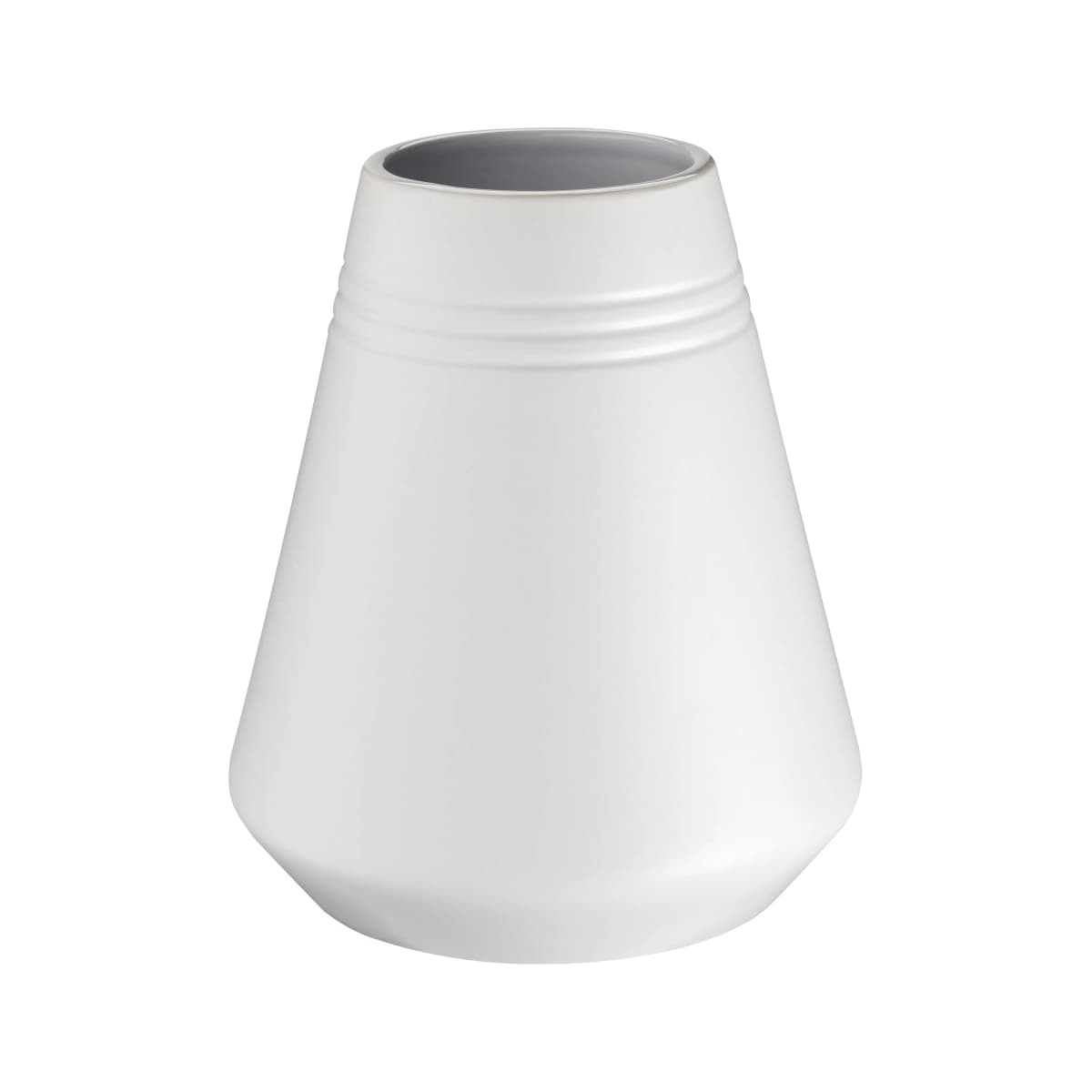LInes vase 18 cm , Hvit