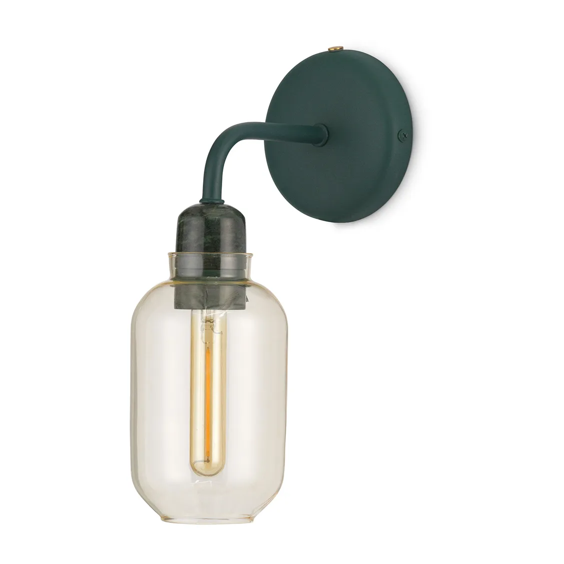 Amp vegglampe, Gold-green