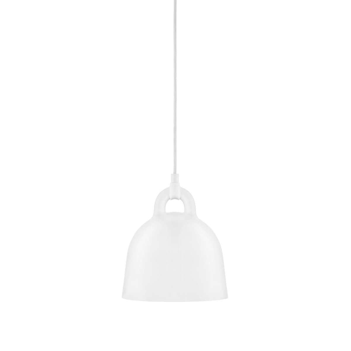 Bell lampe hvit, Ekstra-liten