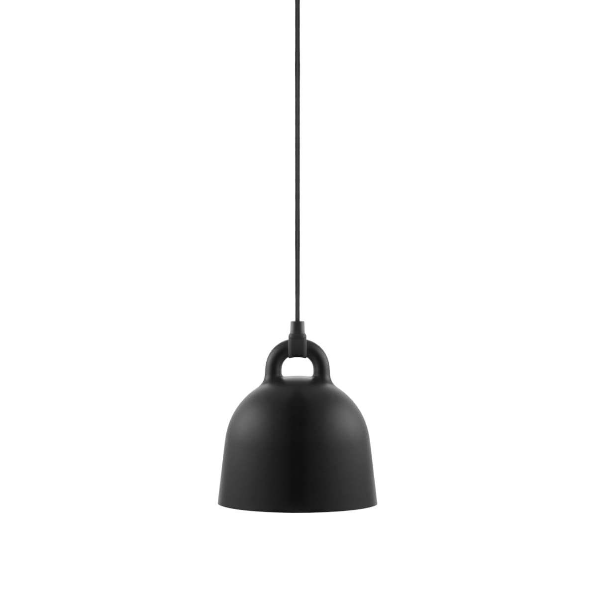 Bell lampe svart, X-small