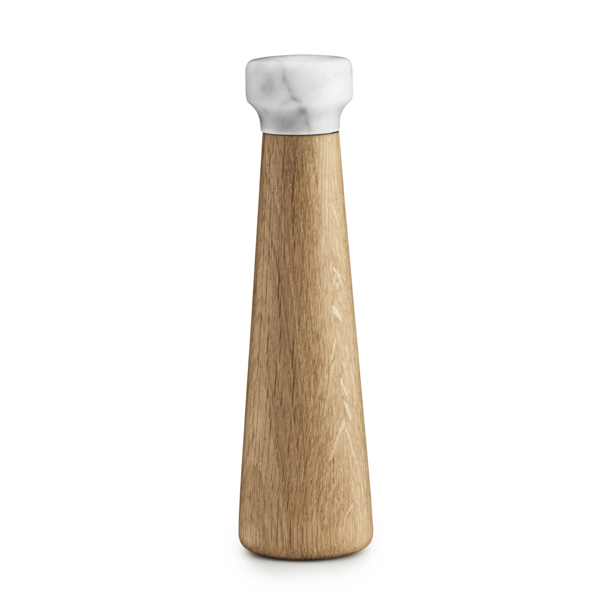 Craft saltkvern eik-hvit marmor, stor