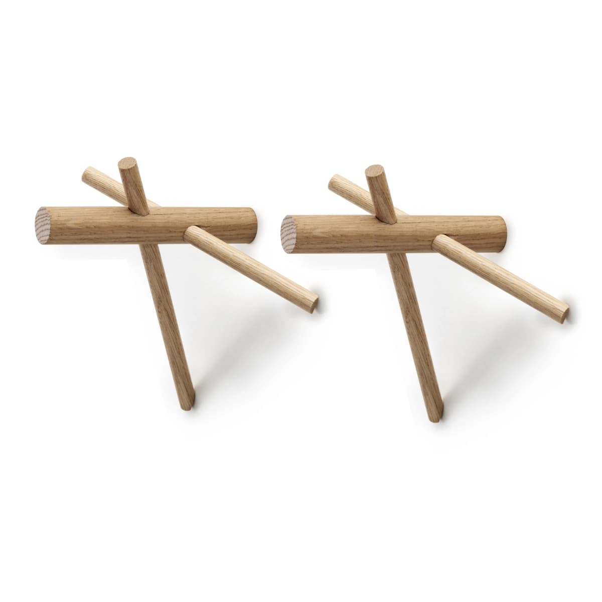 Normann Sticks knagg, natur 2-pakk