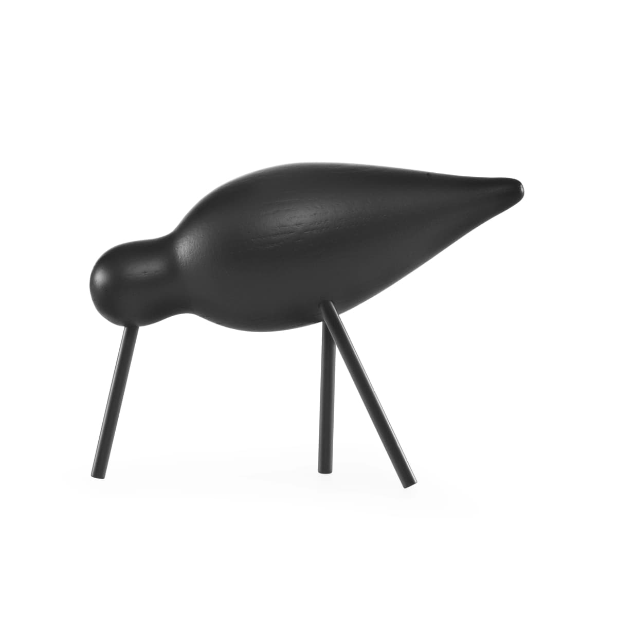 Shorebird svart, mellom