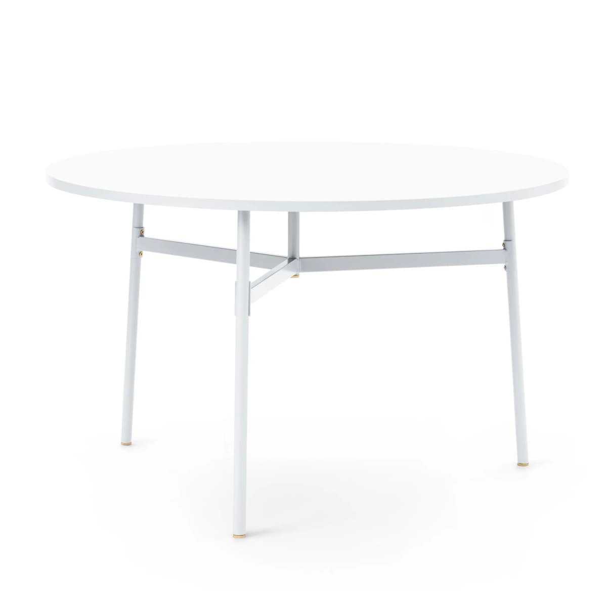 Union spisebord Ø 120 cm, Hvit
