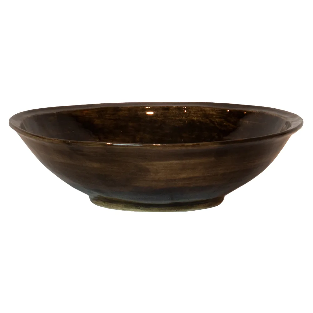 Yuki salatskål, Brun-svart