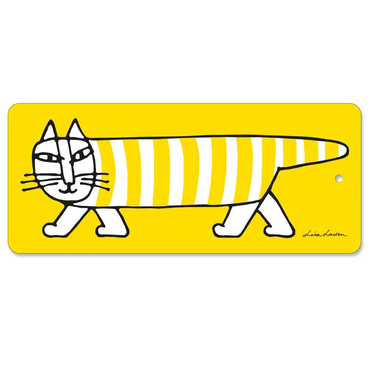 Mikey skjærefjøl 40x17 cm, Gul