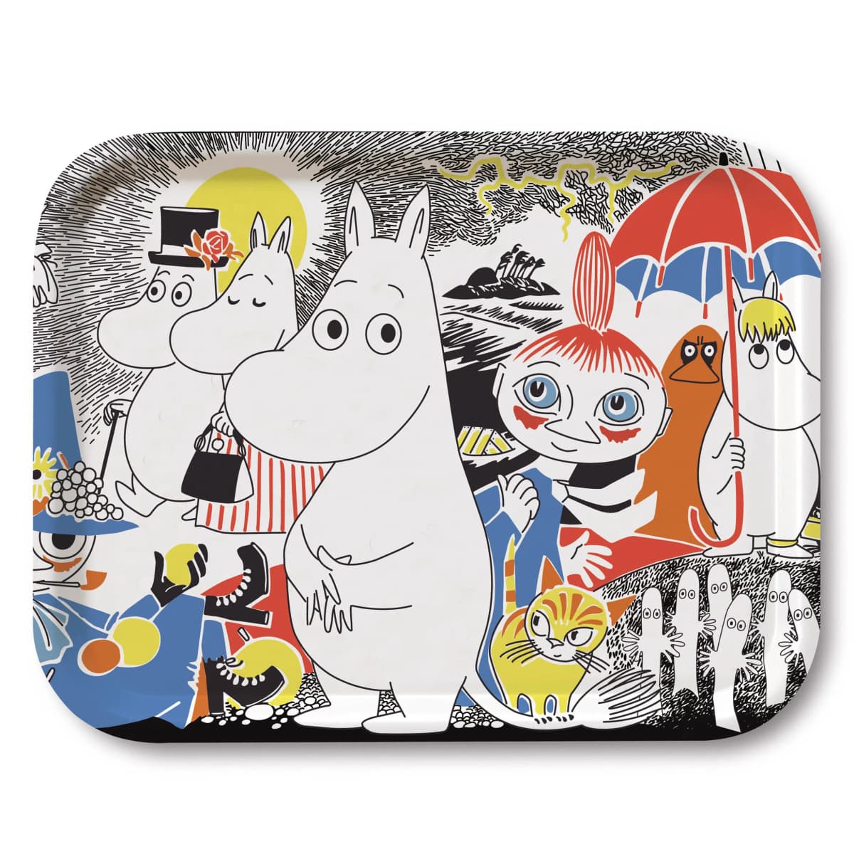 Moomin Comic Cover Nr1 brett, 27x20 cm