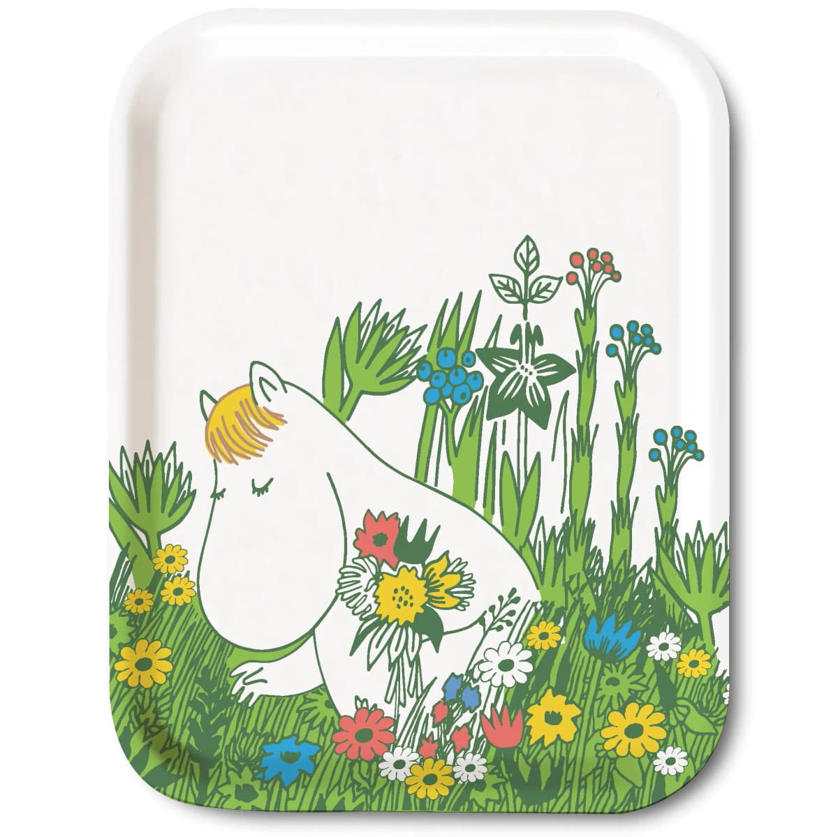 Mummi Snorkmaiden Summer brett, 27x20 cm