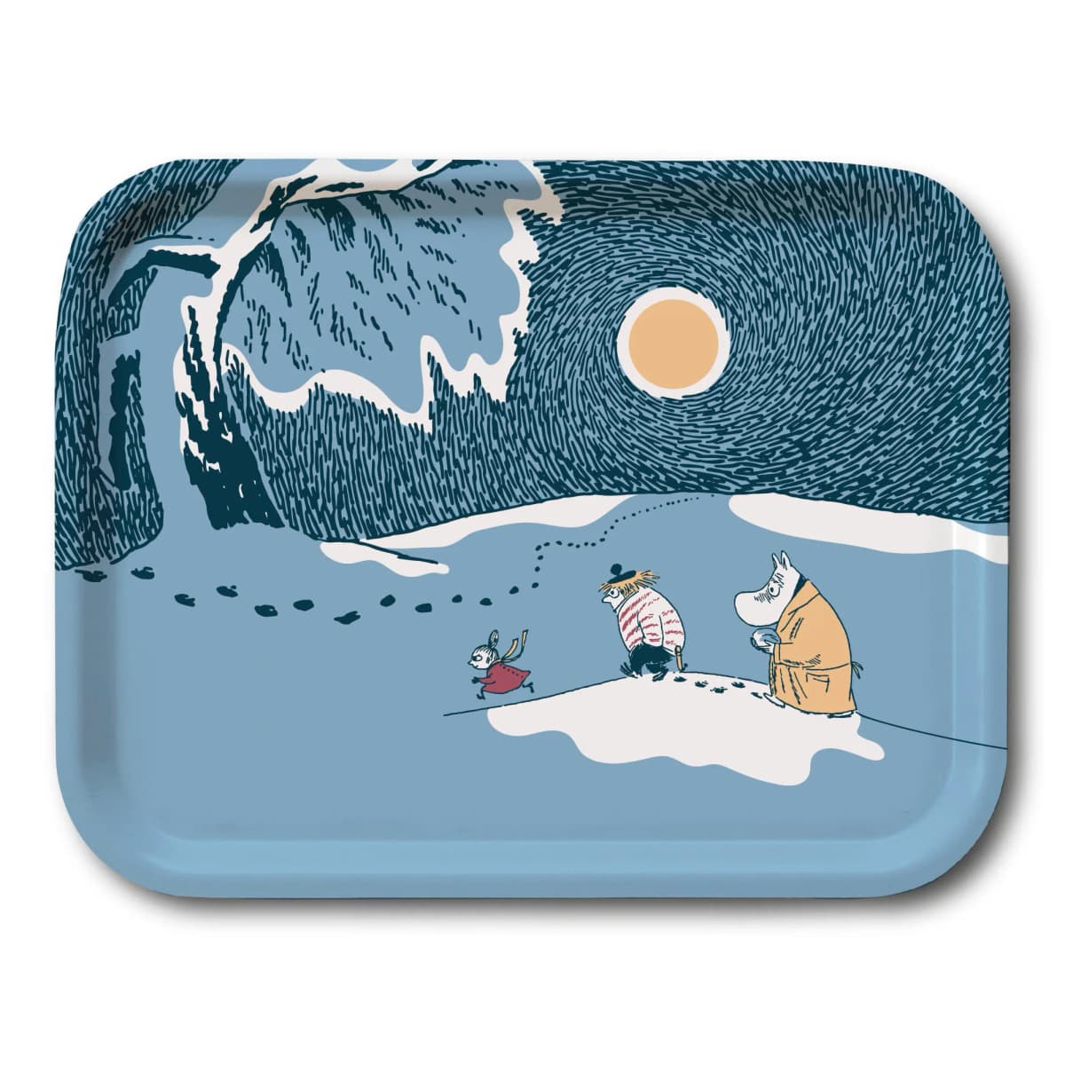 Snow Moonlight Mummi brett vinter 2021, 20 x 27 cm