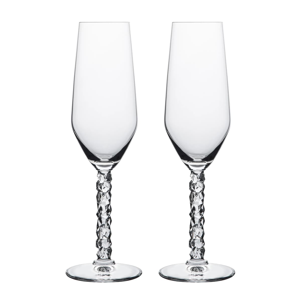 Carat champagneglass 24 cl 2-pakning, Klar