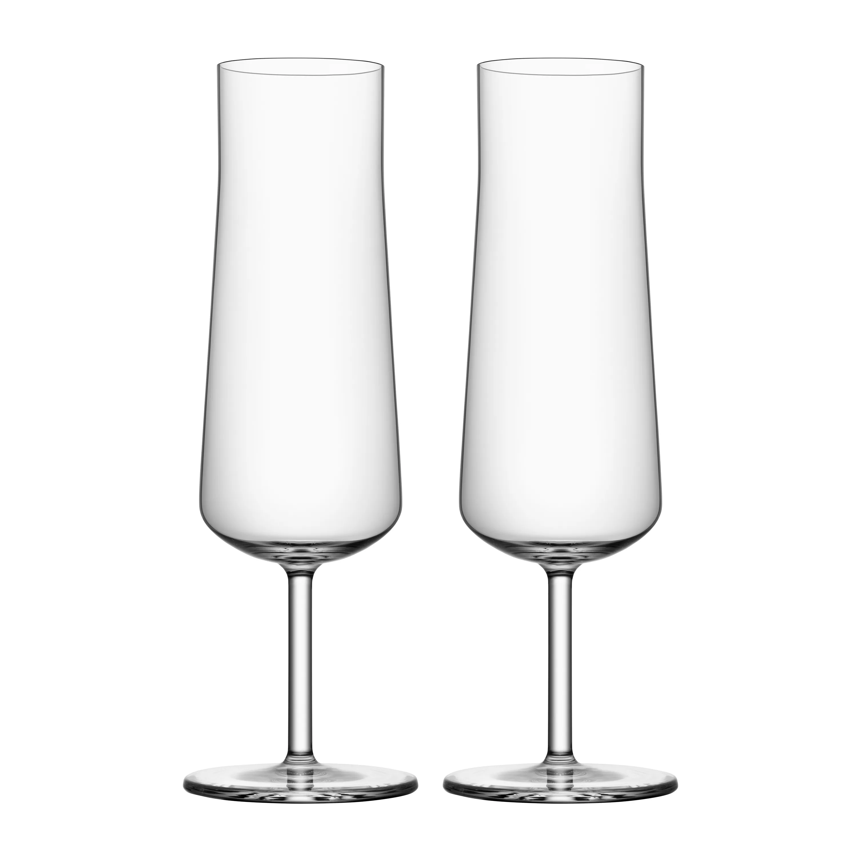 Informal champagneglass 22 cl 2-pakning, Klar
