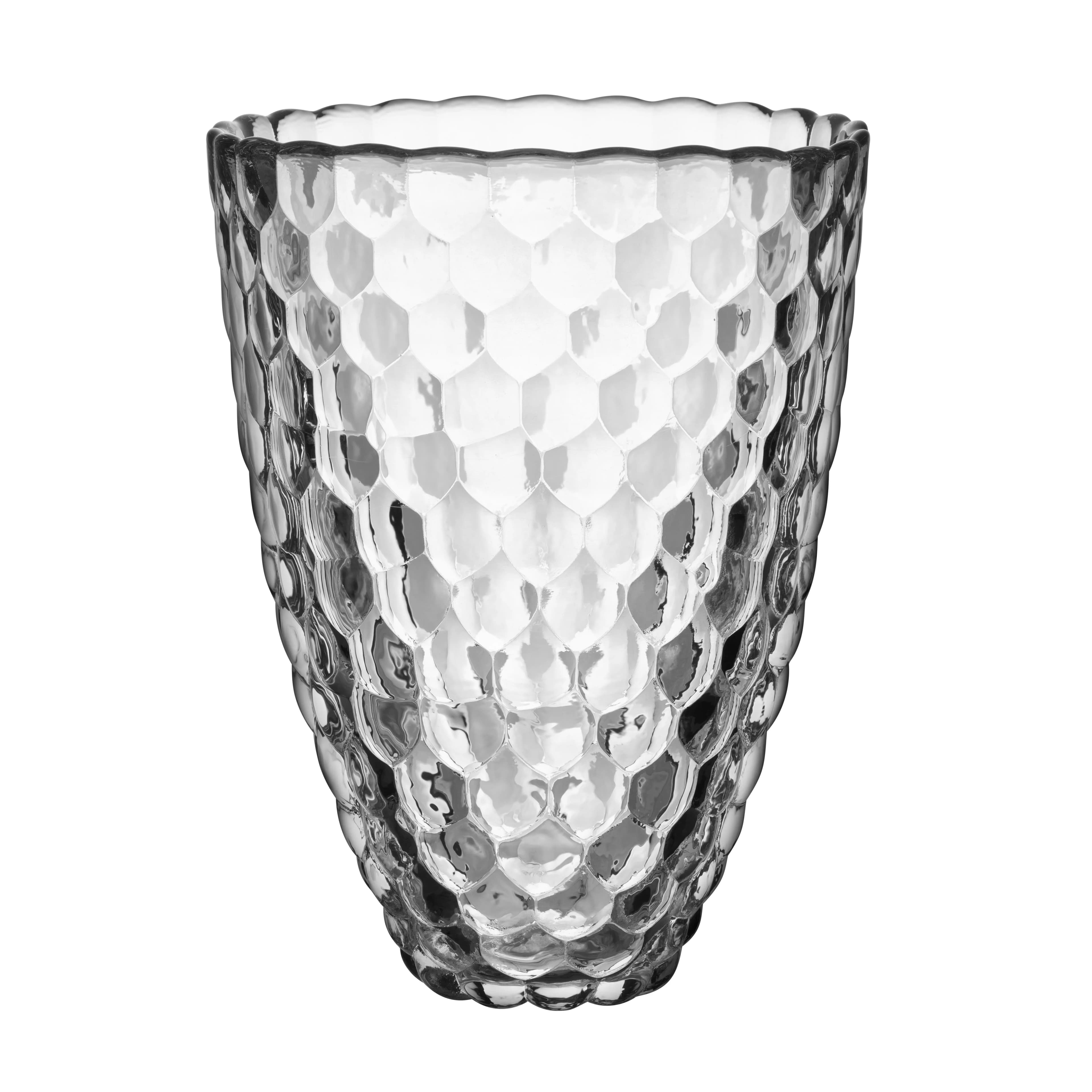 Raspberry vase 20 cm, klar