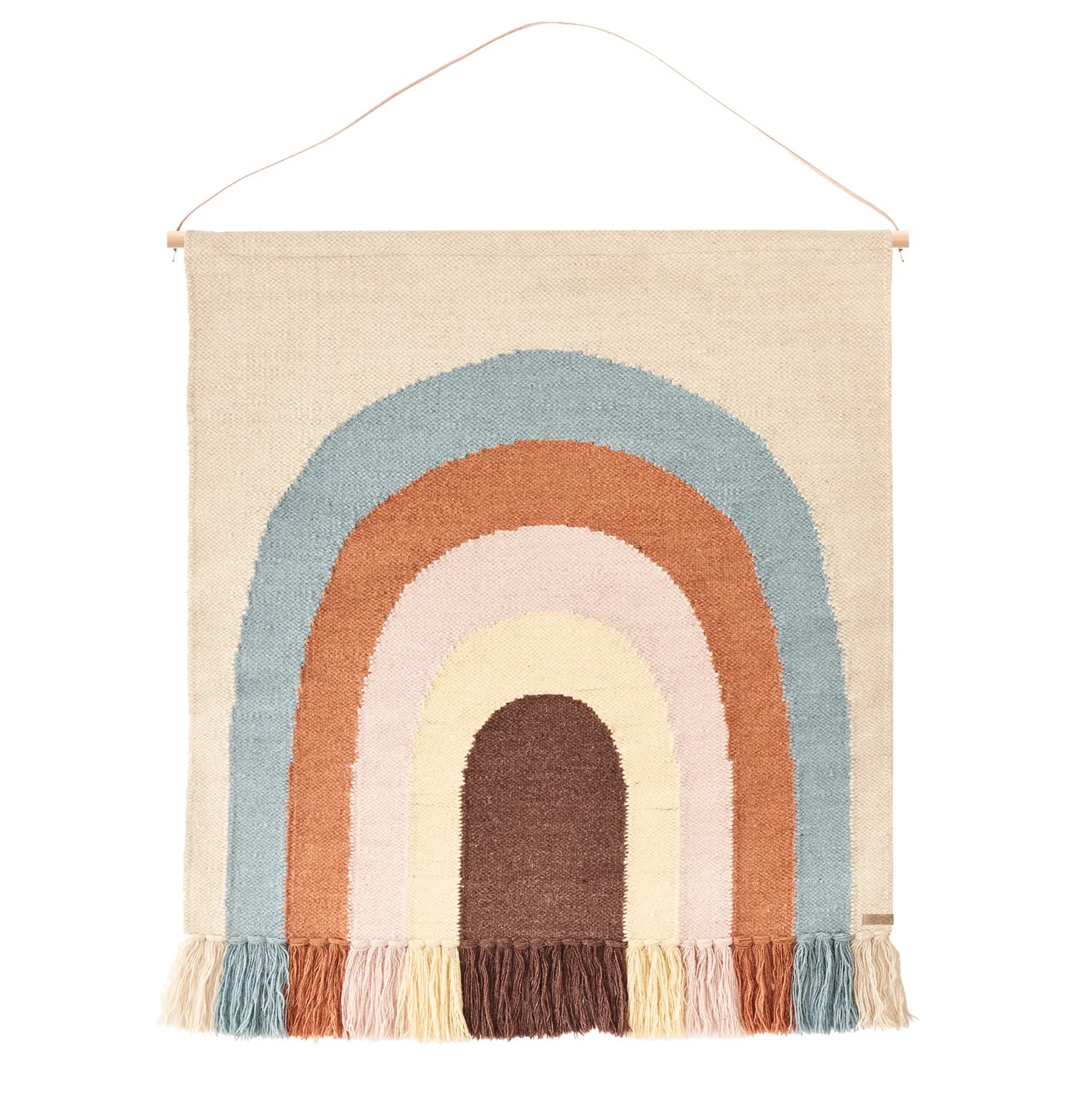 Follow the rainbow veggdekorasjon 100x115 cm, Multi