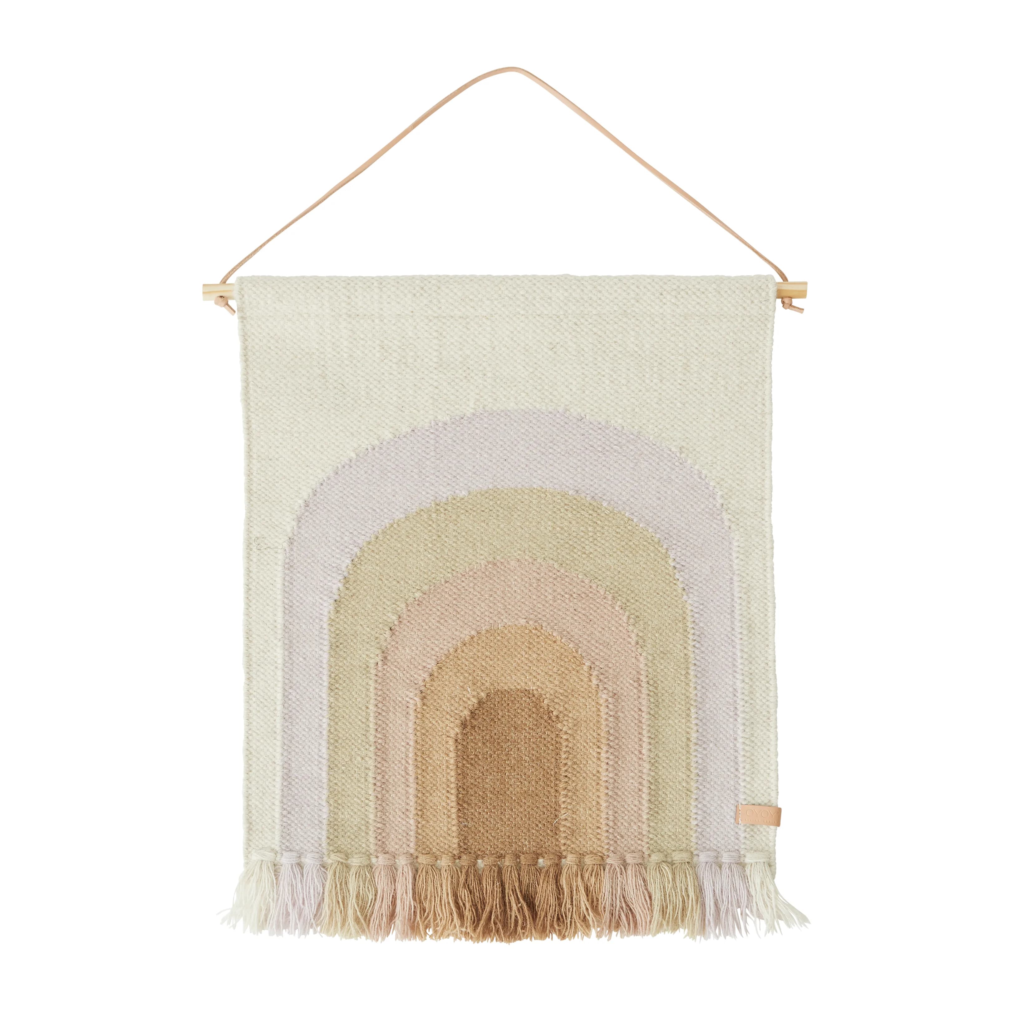 Follow the rainbow veggdekorasjon 55 x 69 cm, Lavender