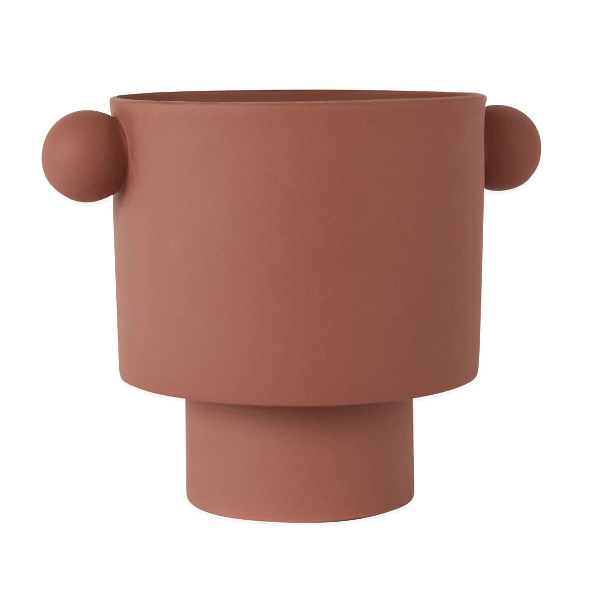 Inka Kana krukke stor Ø20 cm, Sienna