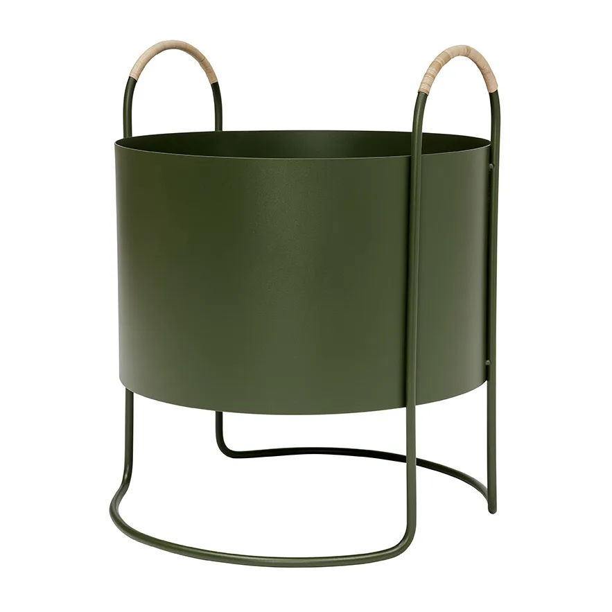 Maki blomsterpotte Ø 40 cm, Oliven