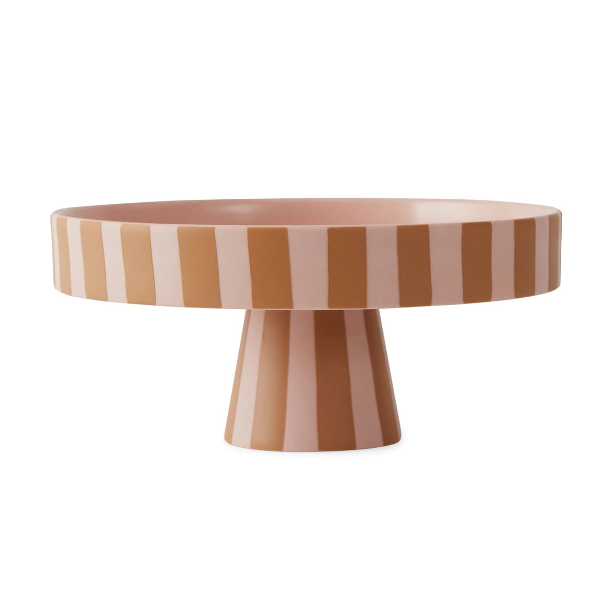Toppu serveringsfat Ø20 cm, Caramel-rose