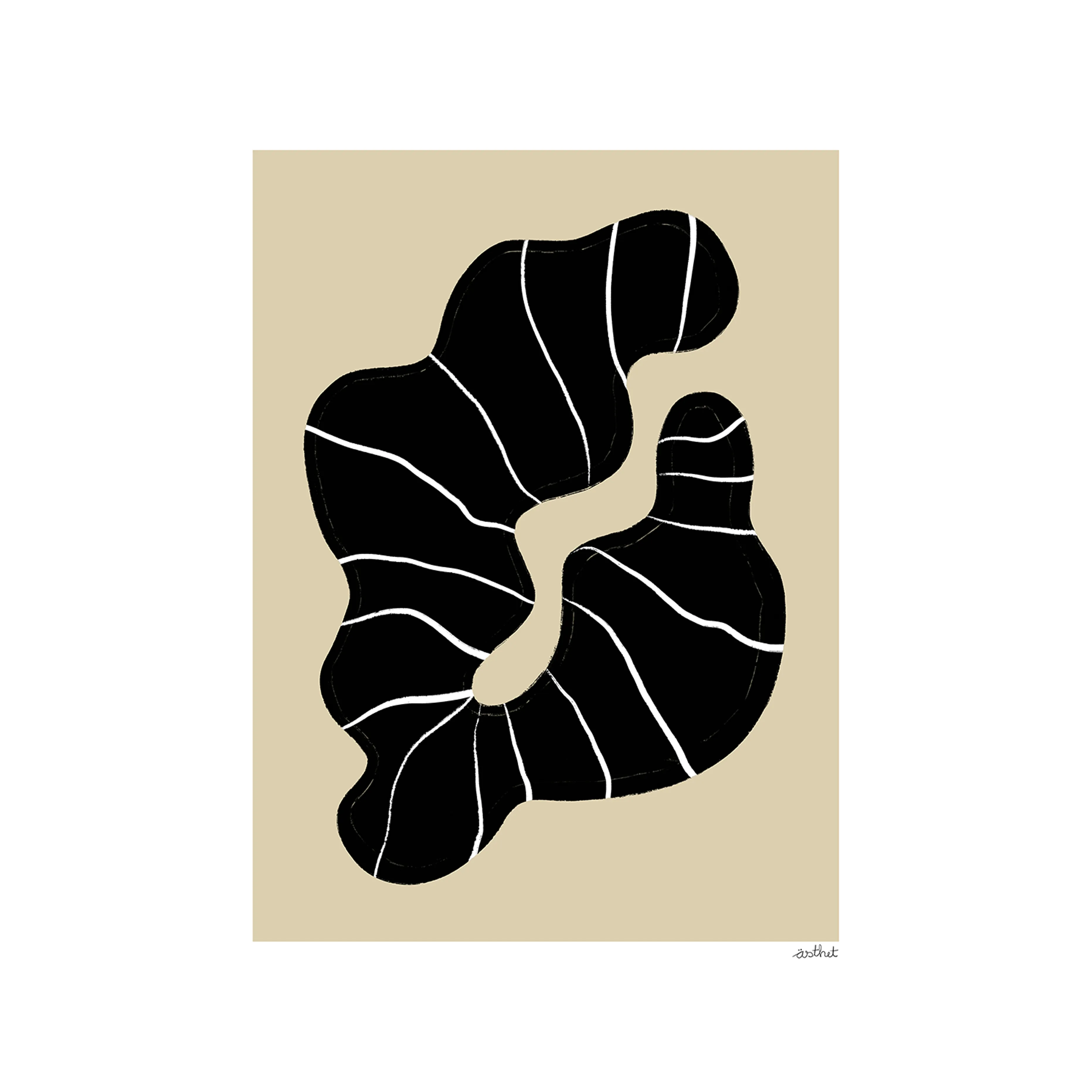 Beach Find plakat, 50 x 70 cm