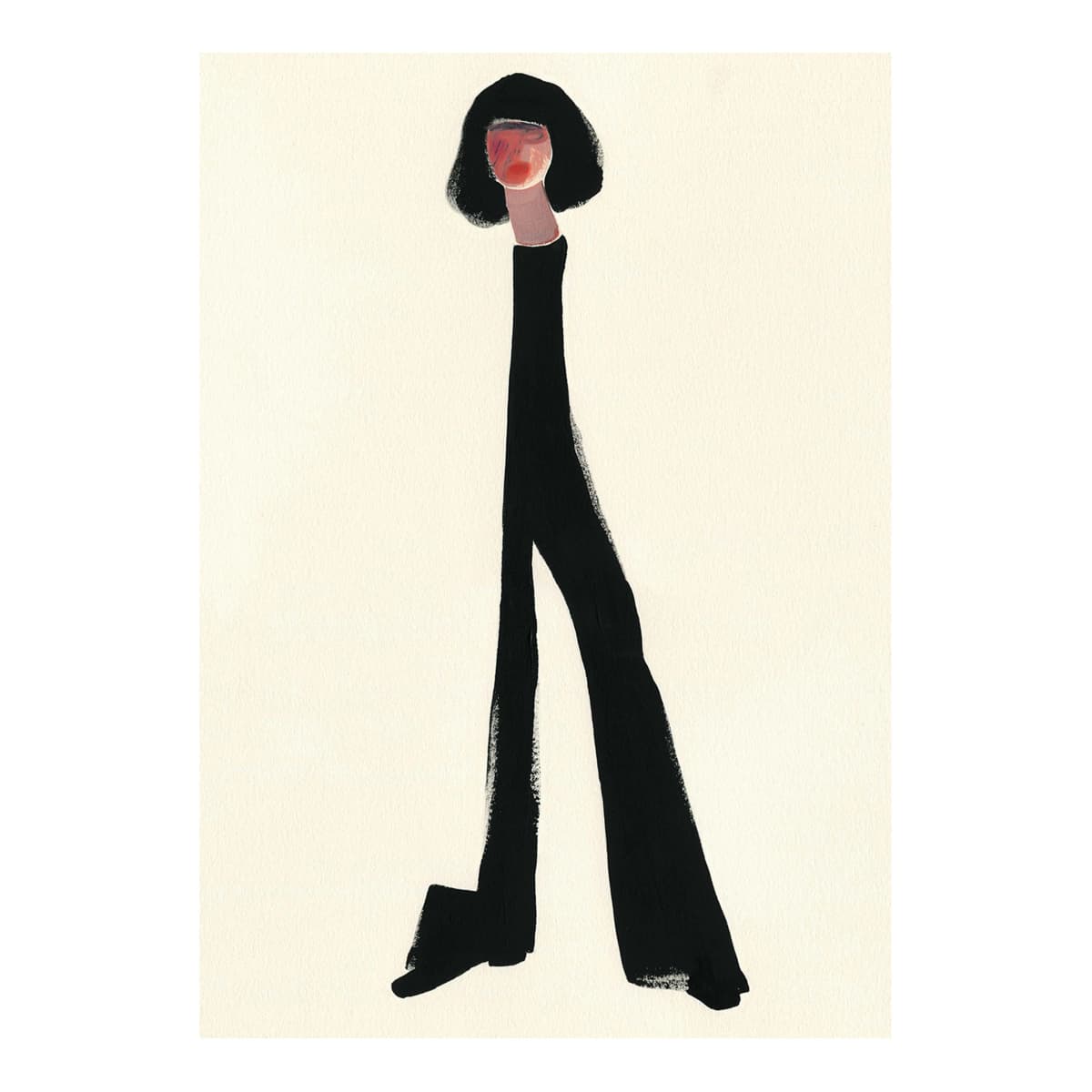 Black Pants poster, 30x40 cm