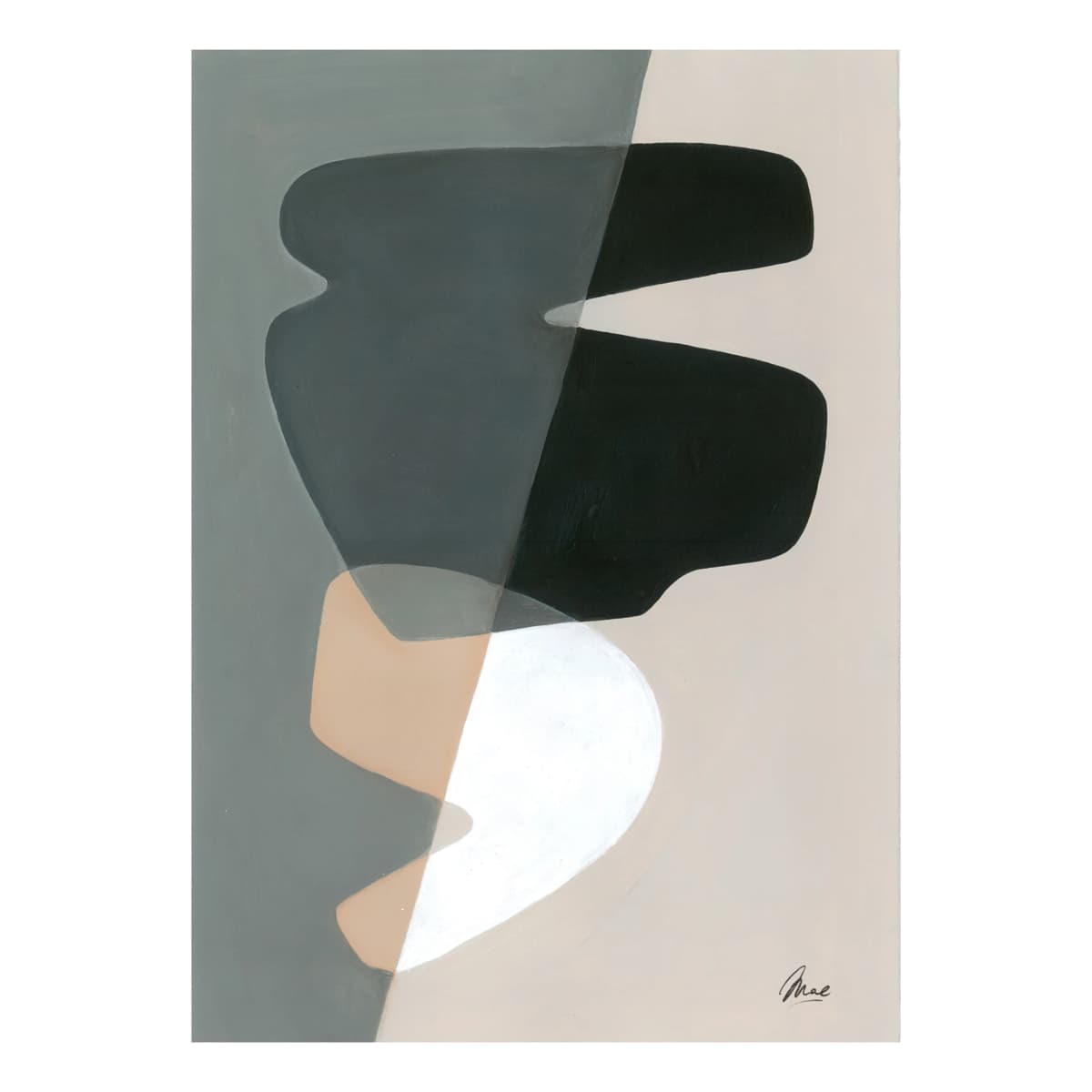 Composition 02 poster, 50x70 cm