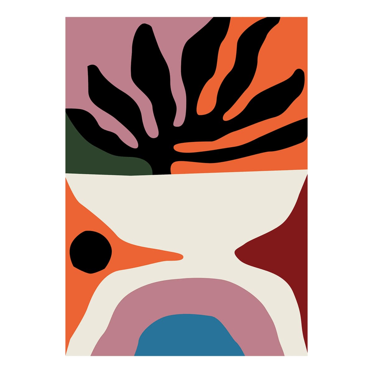 Flora plakat, 50 x 70 cm