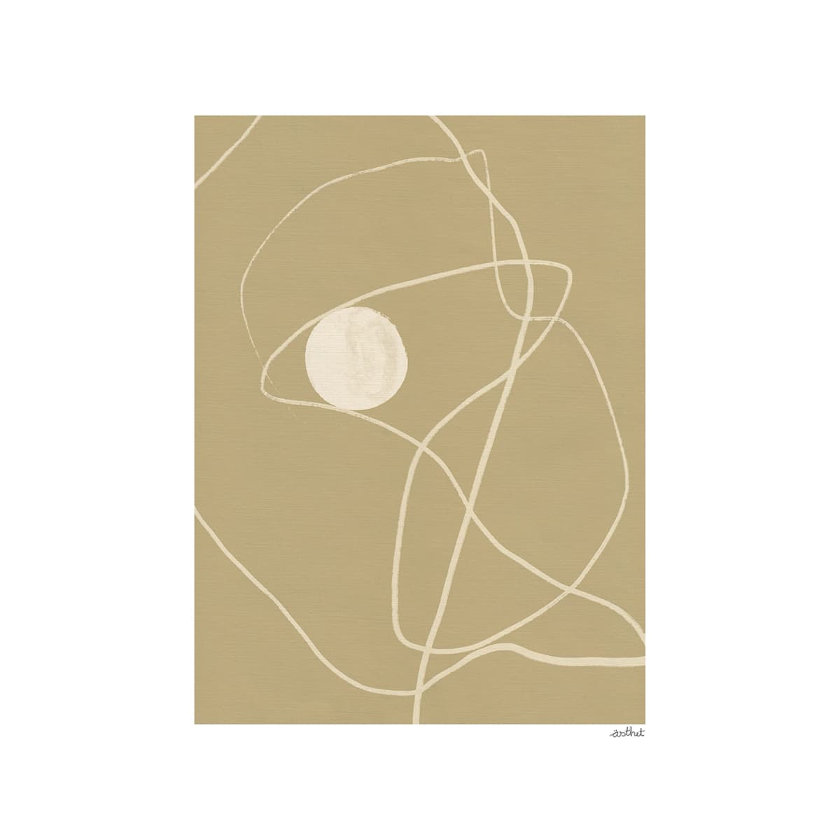 Little Pearl plakat, 50 x 70 cm