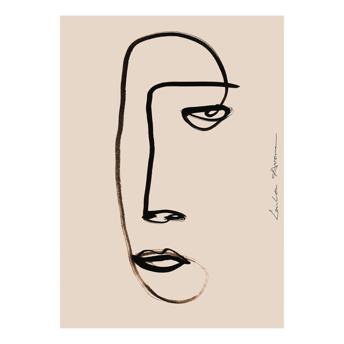Serious Dreamer poster, 50x70 cm